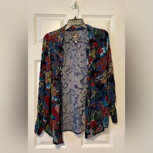 Johnny Was - Minto Burnout Yrene Blouse
